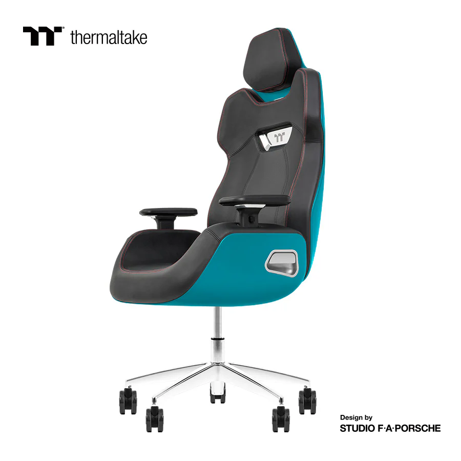 ARGENT E700 Real Leather Gaming Chair (Ocean Blue) Design by Studio F. A. Porsche - Image 2