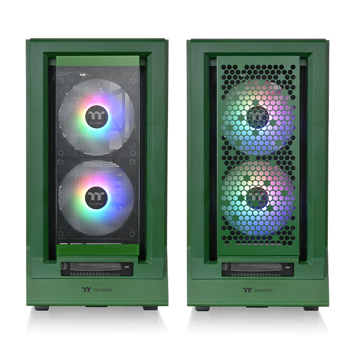Ceres 350 MX Racing Green Mid Tower Chassis - Image 3