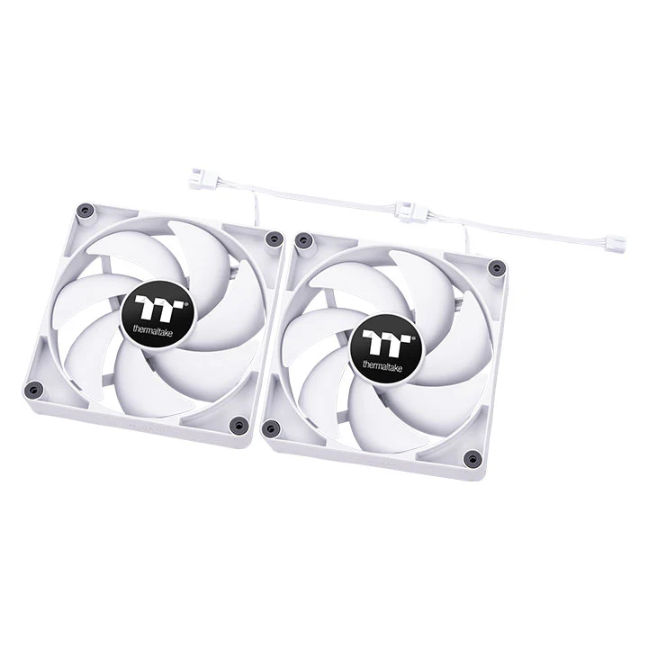 CT140 PC Cooling Fan White (2-Fan Pack) - Image 5