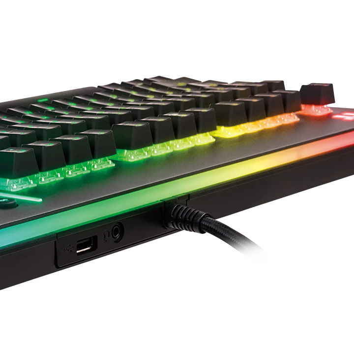 Level 20 RGB Titanium Gaming Keyboard Cherry MX Speed Silver - Image 7