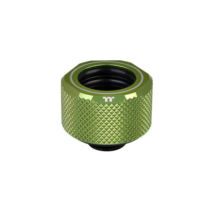 Pacific C-PRO G1/4 PETG Tube 16mm OD Compression – Green (6-Pack Fittings) - Image 4