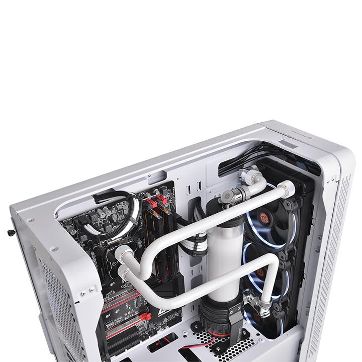 Pacific C-PRO G1/4 PETG Tube 16mm OD Compression – White (6-Pack Fittings) - Image 5