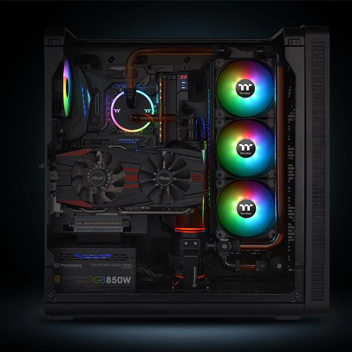 Pure 12 ARGB Sync Radiator Fan TT Premium Edition (3-Fan Pack) - Image 6