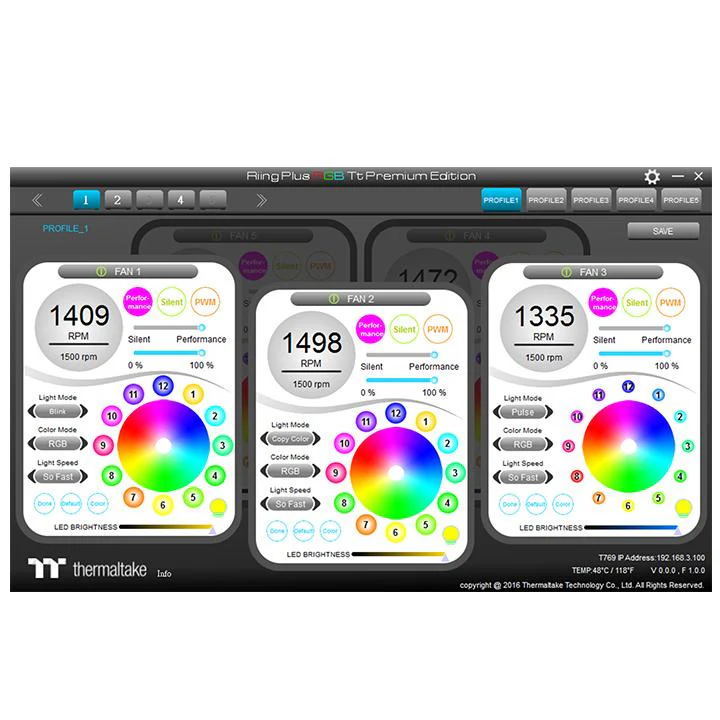 Riing Plus 12 RGB Radiator Fan TT Premium Edition (Single Fan Pack) - Image 4