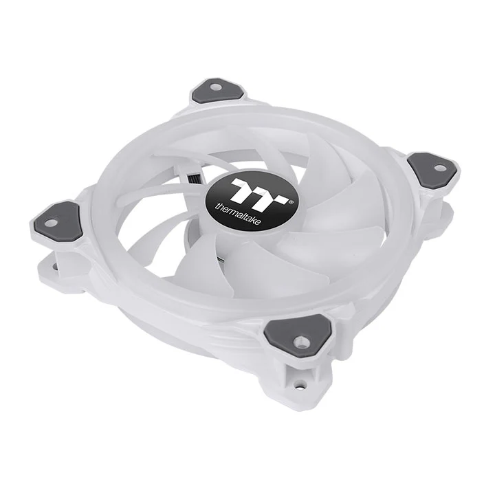 Riing Trio 12 RGB Radiator Fan White TT Premium Edition (3-Fan Pack) - Image 2