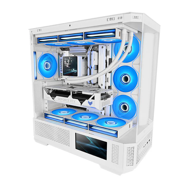 SWAFAN 120 EX INFINITY ARGB Sync PC Cooling Fan - Snow (3-Fan Pack) - Image 8