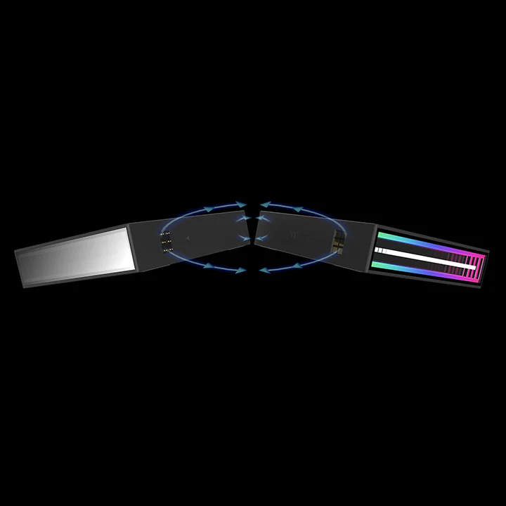 SWAFAN 140 EX INFINITY ARGB Sync PC Cooling Fan (3-Fan Pack) - Image 2