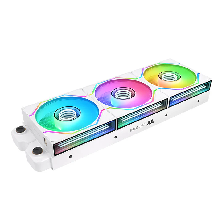 SWAFAN 140 EX INFINITY ARGB Sync PC Cooling Fan - Snow (3-Fan Pack) - Image 4