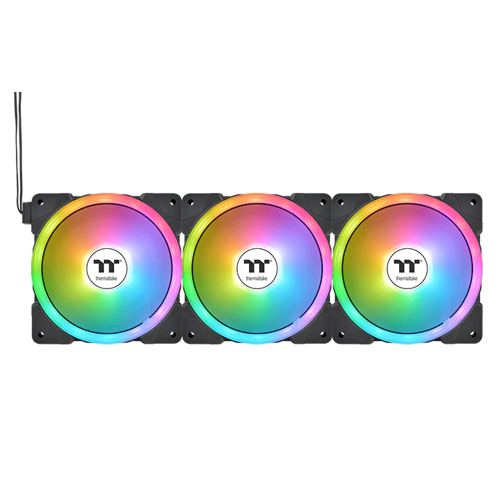 SWAFAN EX14 ARGB Sync PC Cooling Fan TT Premium Edition (3-Fan Pack) - Image 3