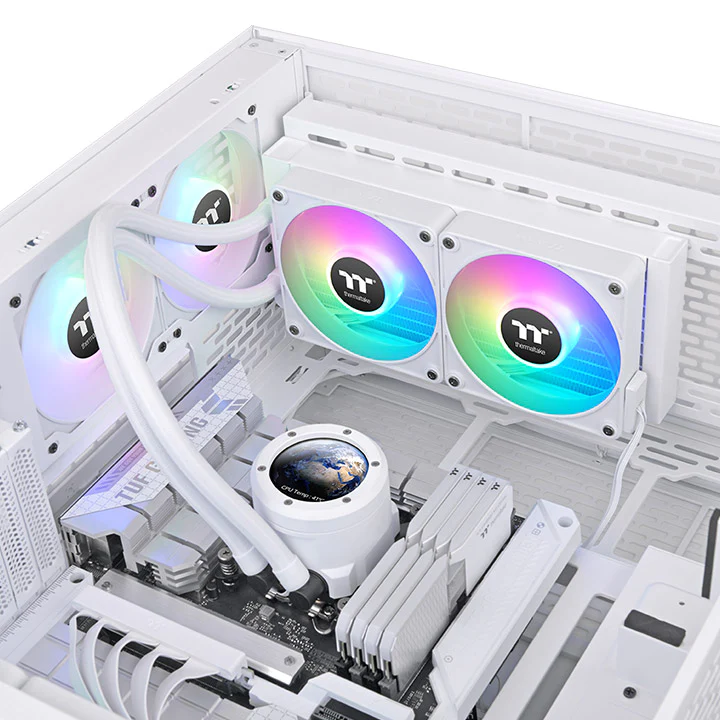 TH240 V2 Ultra EX ARGB Sync All-In-One Liquid Cooler - Snow Edition - Image 7