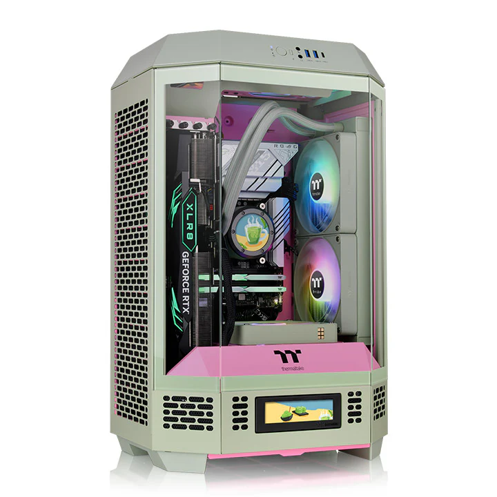 The Tower 300 Matcha Plum Micro Tower Chassis - Image 2