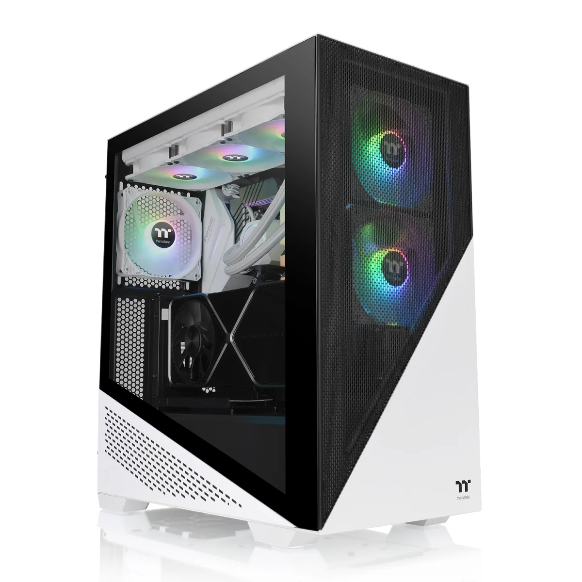Thermaltake Divider 370 TG Snow ARGB Mid Tower Chassis - Image 2