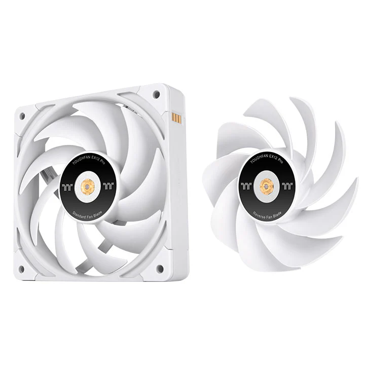 TOUGHFAN EX12 Pro High Static Pressure PC Cooling Fan White – Swappable Edition (3-Fan Pack) - Image 5