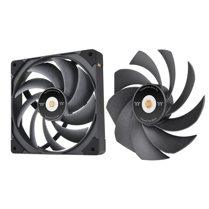 TOUGHFAN EX14 Pro High Static Pressure PC Cooling Fan – Swappable Edition (3-Fan Pack) - Image 4