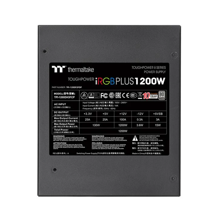 Toughpower iRGB PLUS 1200W Platinum - TT Premium Edition - Image 5