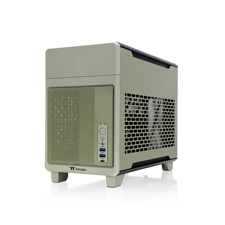 TR100 Matcha Green Mini Tower Chassis - Image 3