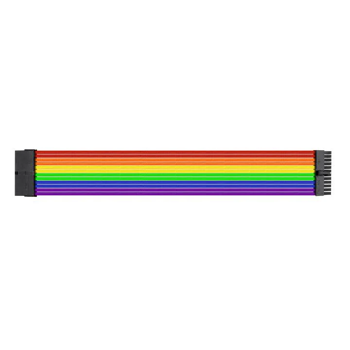 TtMod Sleeve Cable (Cable Extension) – Rainbow - Image 2