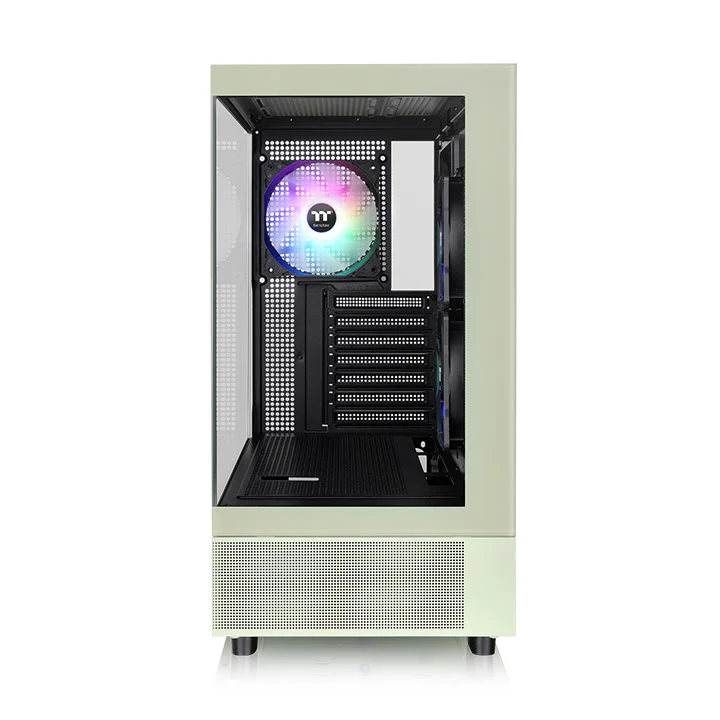 View 270 Plus SR TG ARGB Matcha Green Mid Tower Chassis - Image 2
