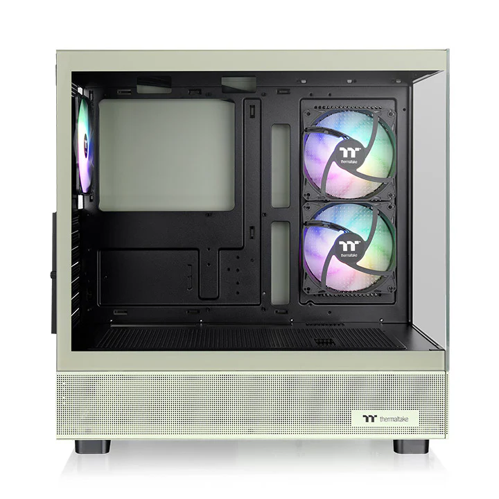 View 270 Plus TG ARGB Matcha Green Mid Tower Chassis - Image 4