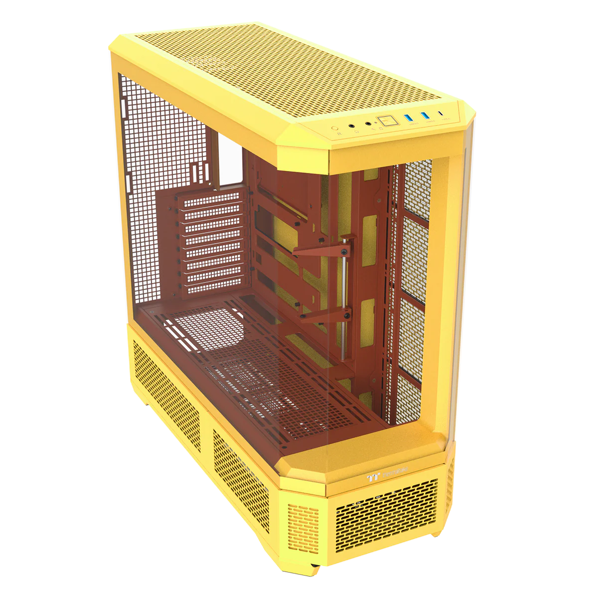 View 600 TG Butter Caramel Full Tower Chassis