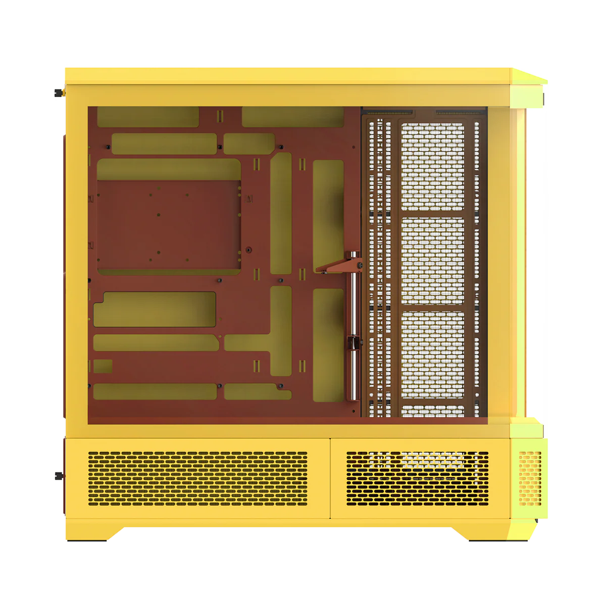 View 600 TG Butter Caramel Full Tower Chassis - Image 4